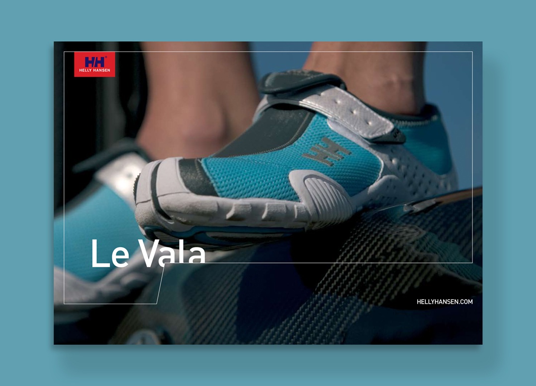 Quebec Poster of Helly Hansen's Sailing Shoes